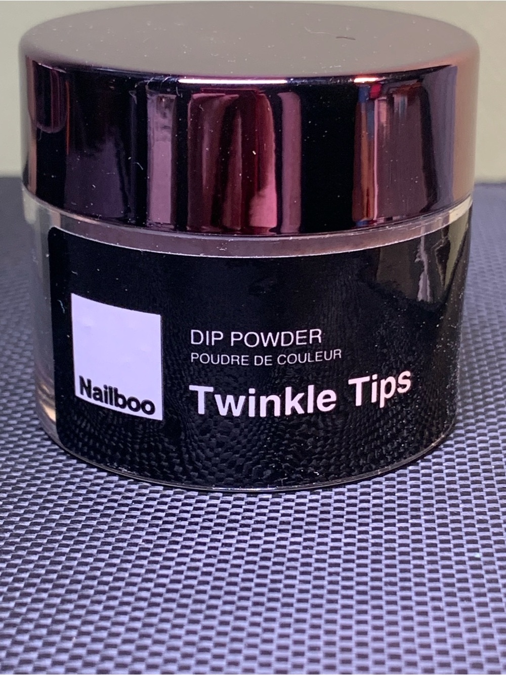 Nailboo Twinkle Tips Shimmery Pink Dip Powder